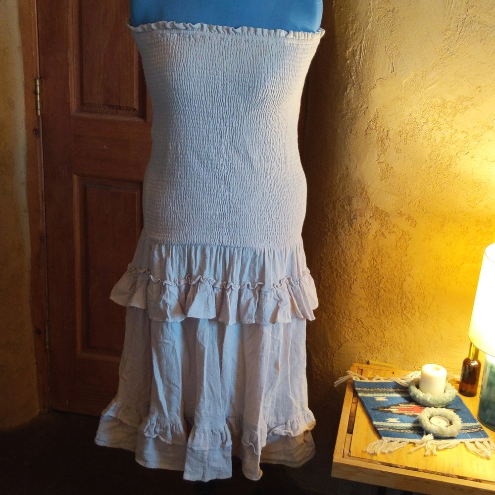 Strapless dress